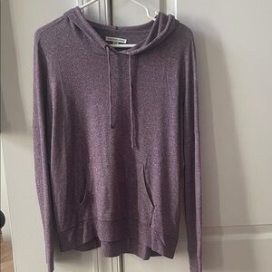 Women's Purple Hoodie Sweater